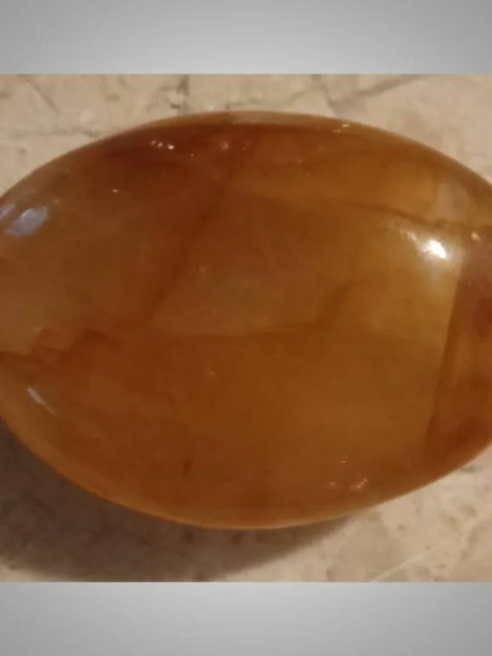 Golden Healer palm stone Abundance Confidence Prosperity 02